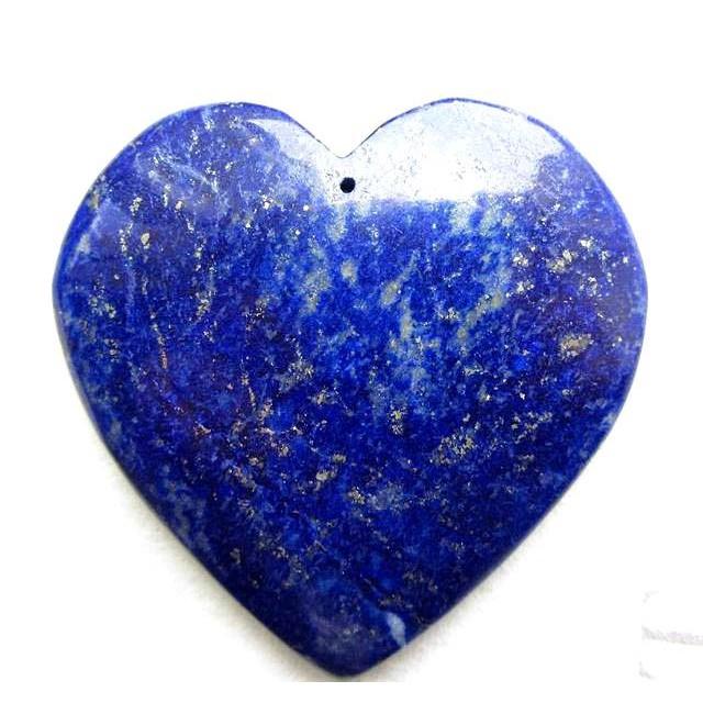 天然水晶帝王石好大的一顆心青金石愛心型吊墬掛墜墬子項鍊玉珮玉牌掛件54mm珠寶玉石寶石首飾飾品專櫃精品-細節圖2