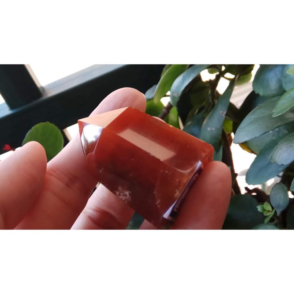 天然水晶極美紅兔毛清料滿絲膠花幽靈共生吊墬墬子項鍊掛件晶柱晶簇擺件風水擺飾珠寶玉石首飾飾品鴻運當頭紅紅火火43.3mm高-細節圖9