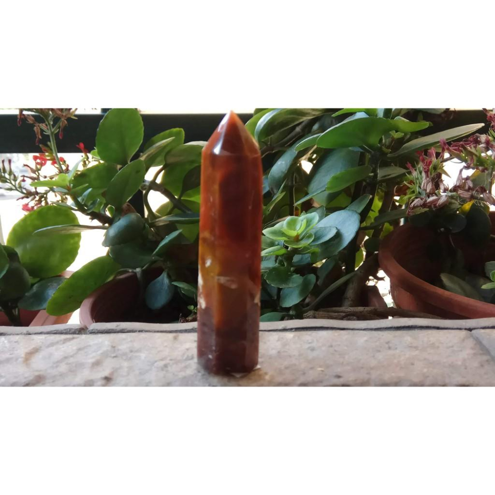 天然水晶極美紅兔毛清料滿絲膠花幽靈共生吊墬墬子項鍊掛件晶柱晶簇擺件風水擺飾珠寶玉石首飾飾品鴻運當頭紅紅火火73mm高-細節圖4