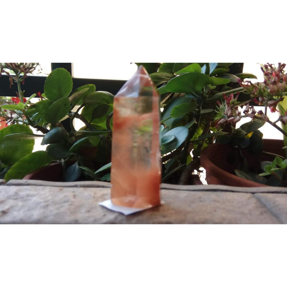 天然水晶極美紅兔毛清料滿絲膠花幽靈共生吊墬墬子項鍊掛件晶柱晶簇擺件風水擺飾珠寶玉石首飾飾品鴻運當頭紅紅火火59.5mm高-細節圖8