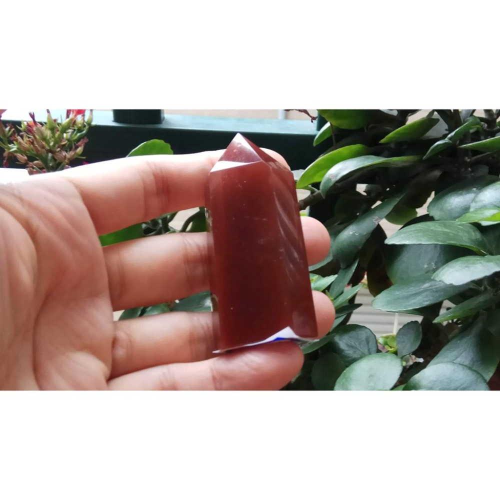 天然水晶極美紅兔毛清料滿絲膠花幽靈共生吊墬墬子項鍊掛件晶柱晶簇擺件風水擺飾珠寶玉石首飾飾品鴻運當頭紅紅火火64.1mm高-細節圖9