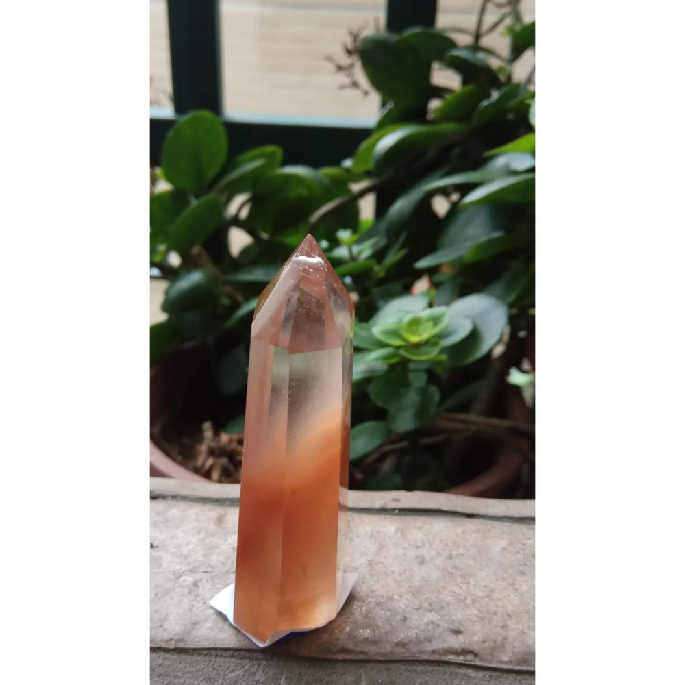 天然水晶極美紅兔毛清料滿絲膠花幽靈共生吊墬墬子項鍊掛件晶柱晶簇擺件風水擺飾珠寶玉石首飾飾品鴻運當頭紅紅火火70.4mm高-細節圖3