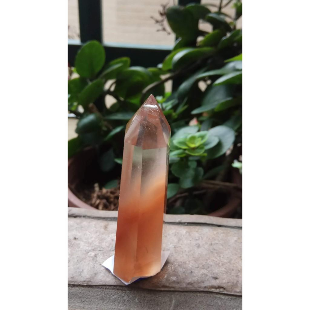 天然水晶極美紅兔毛清料滿絲膠花幽靈共生吊墬墬子項鍊掛件晶柱晶簇擺件風水擺飾珠寶玉石首飾飾品鴻運當頭紅紅火火70.4mm高-細節圖4