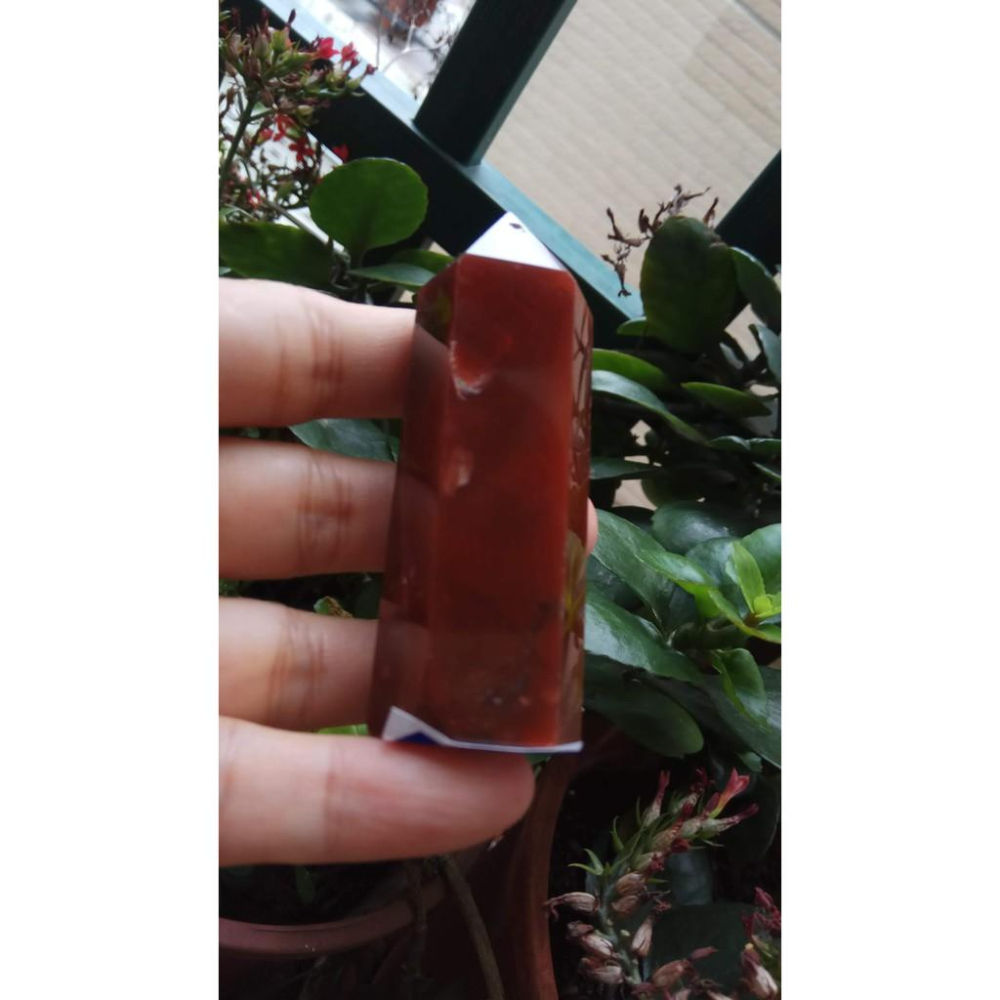 天然水晶極美紅兔毛清料滿絲膠花幽靈共生吊墬墬子項鍊掛件晶柱晶簇擺件風水擺飾珠寶玉石首飾飾品鴻運當頭紅紅火火77.6mm-細節圖5