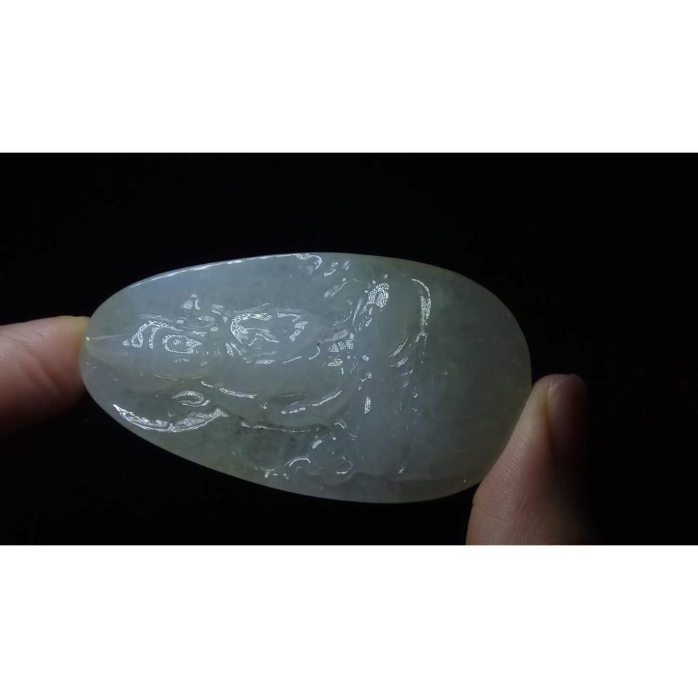 天然玉石緬甸玉硬玉A貨翡翠冰種紫羅蘭黃翡立體精雕吊墬玉珮墬子玉墬掛件觀音菩薩如來佛像珠寶寶石首飾飾品-細節圖2