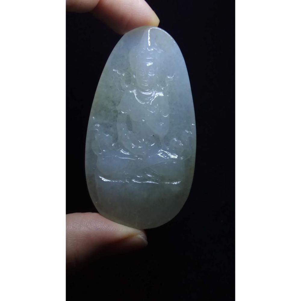 天然玉石緬甸玉硬玉A貨翡翠冰種紫羅蘭黃翡立體精雕吊墬玉珮墬子玉墬掛件觀音菩薩如來佛像珠寶寶石首飾飾品-細節圖9