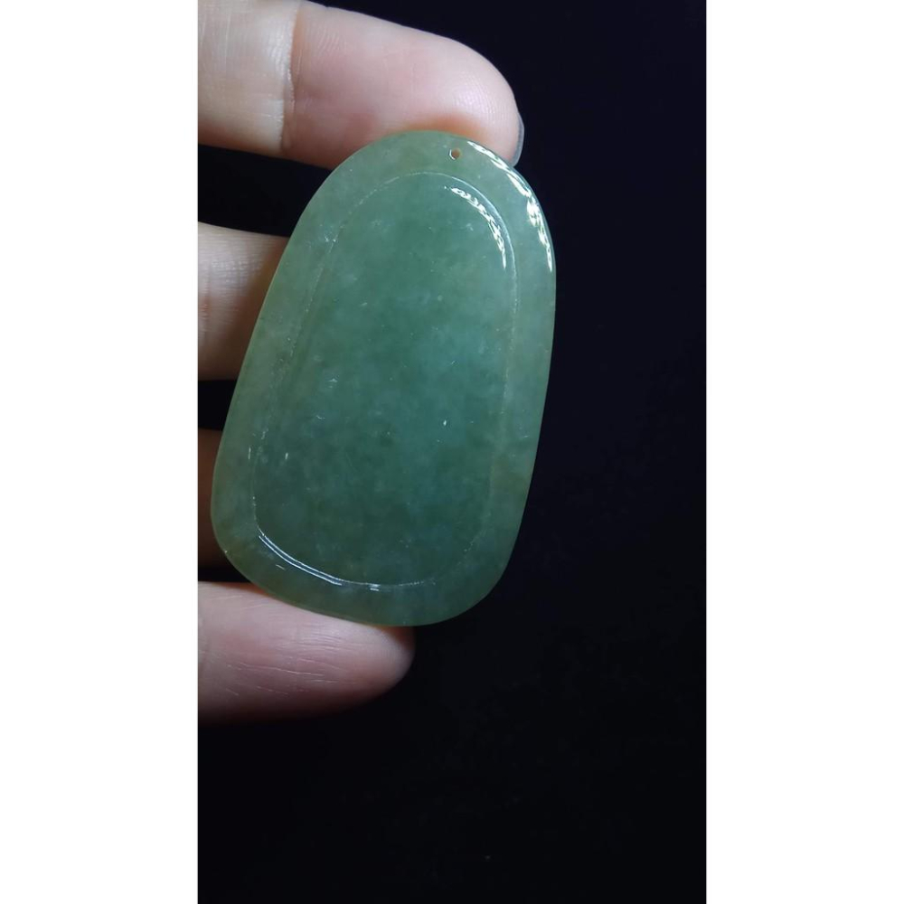 天然玉石緬甸玉硬玉A貨翡翠藍水種油青立體精雕吊墬玉珮墬子玉墬掛件觀音菩薩如來佛像珠寶寶石首飾飾品-細節圖9