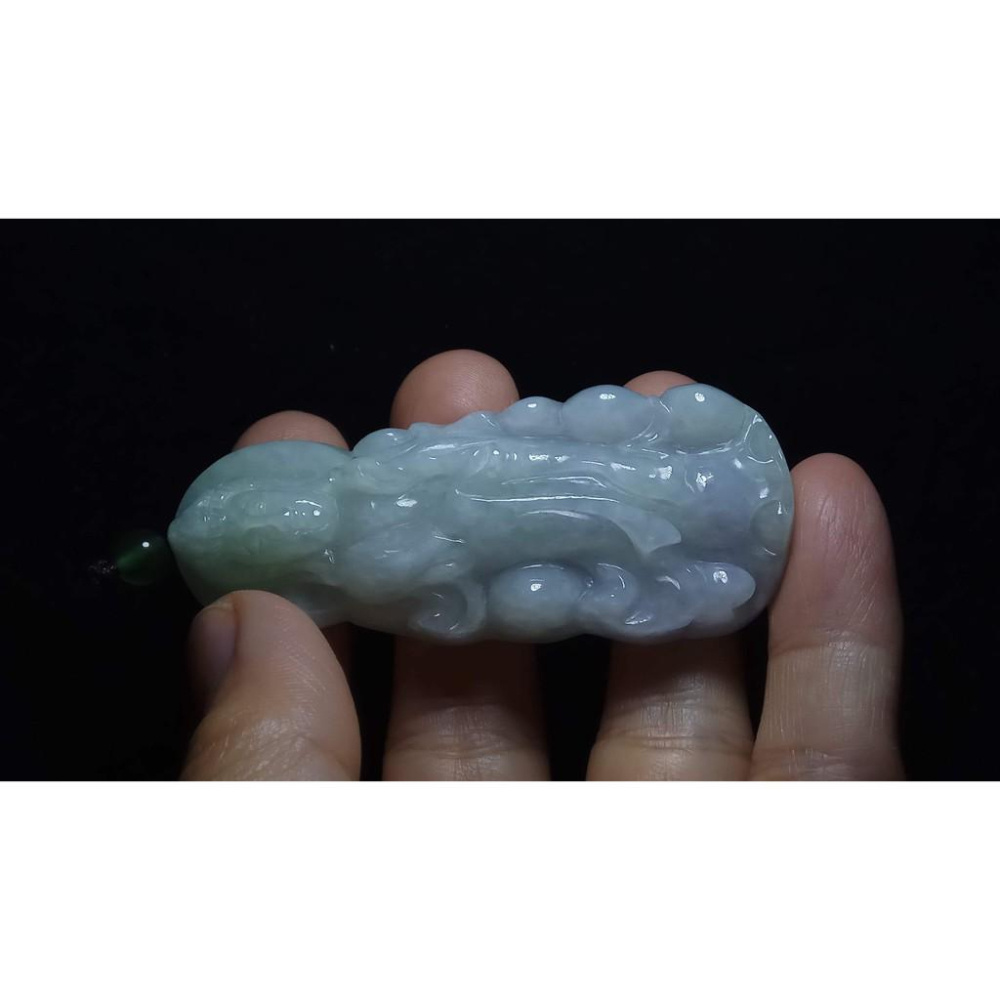 天然玉石緬甸玉正品A貨翡翠春帶彩紫羅蘭吊墬玉珮玉牌墬子玉墬掛件項鍊觀音菩薩雙彩珠寶寶石首飾飾品-細節圖4