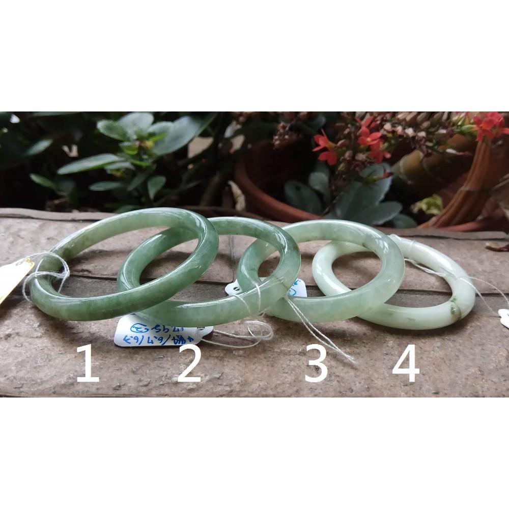 天然緬甸玉翡翠A貨冰糯種油青種滿綠紫羅蘭兒童手鐲玉鐲手環小孩寶寶鐲首飾飾品任選其一A組-細節圖4