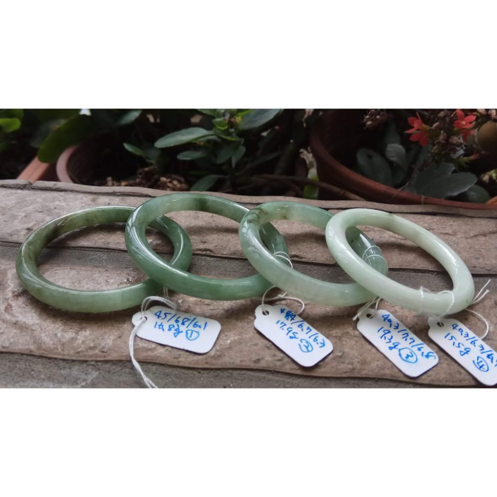 天然緬甸玉翡翠A貨冰糯種油青種滿綠紫羅蘭兒童手鐲玉鐲手環小孩寶寶鐲首飾飾品任選其一A組-細節圖8