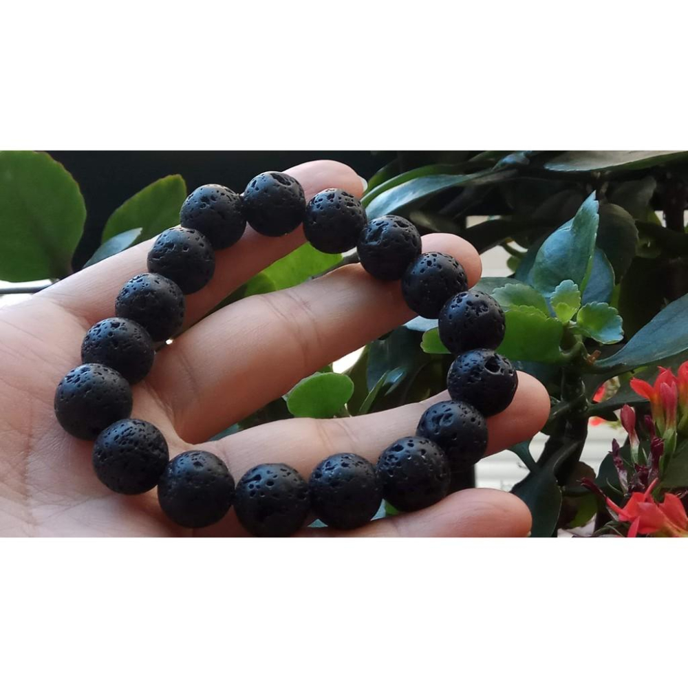 來自星星的你黑隕石原石單圓珠手鍊手串手鏈手男女款能量強大13mm/39.1g天然水晶珠寶玉石寶石首飾飾品-細節圖7