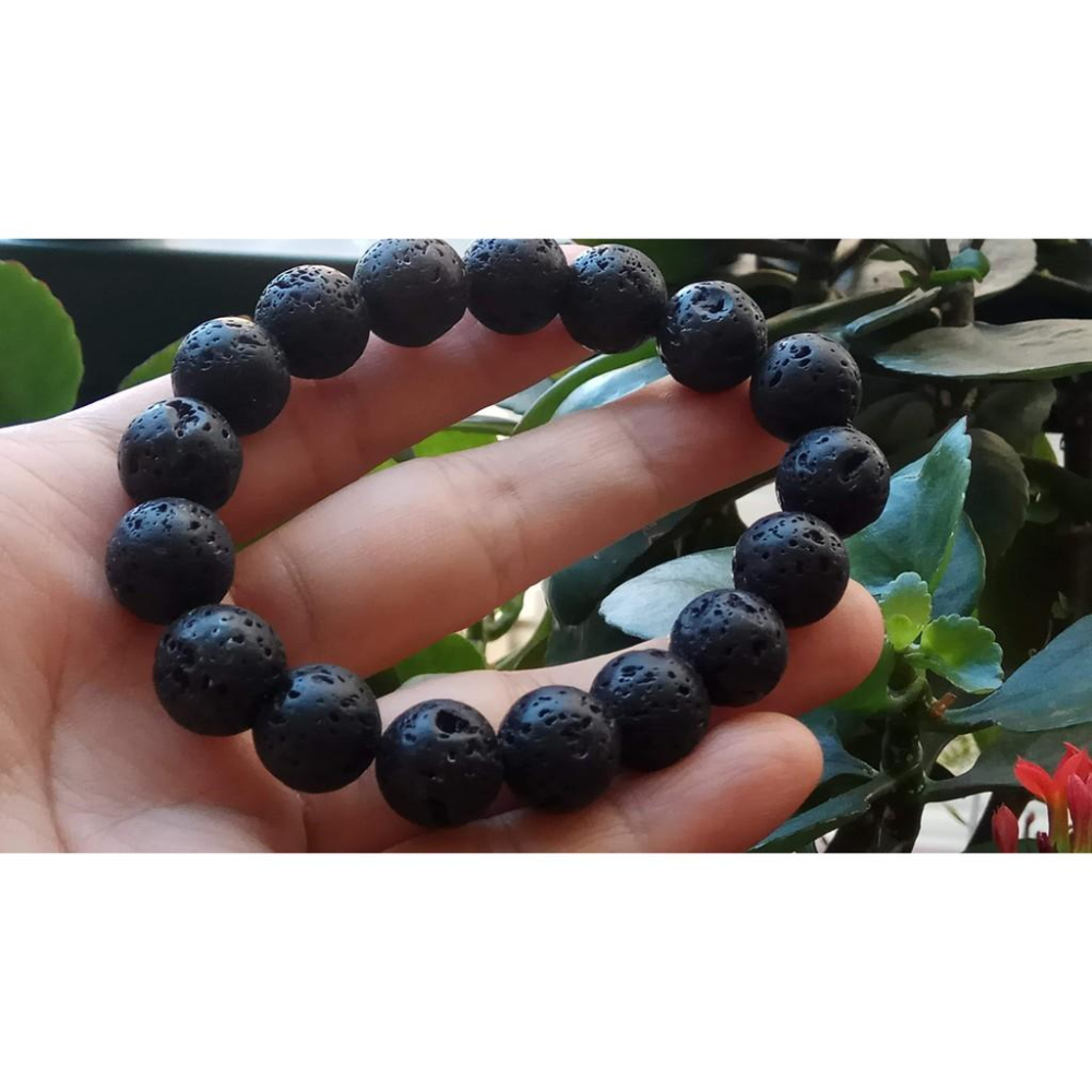 來自星星的你黑隕石原石單圓珠手鍊手串手鏈手男女款能量強大13mm/39.1g天然水晶珠寶玉石寶石首飾飾品-細節圖8