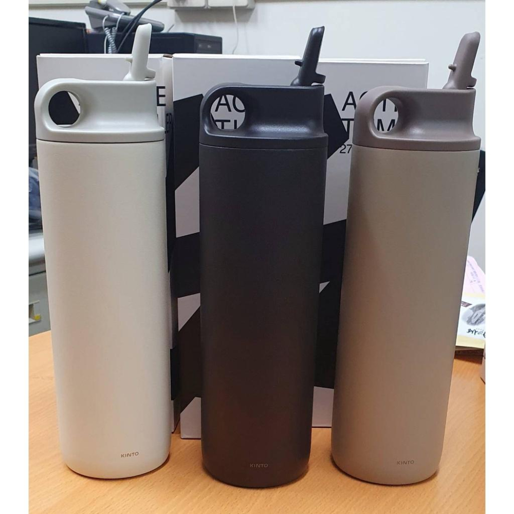 現貨 日本 Kinto  ACTIVE TUMBLER 不銹鋼 運動型 保溫瓶 保冷保溫 直飲 800ml-細節圖2