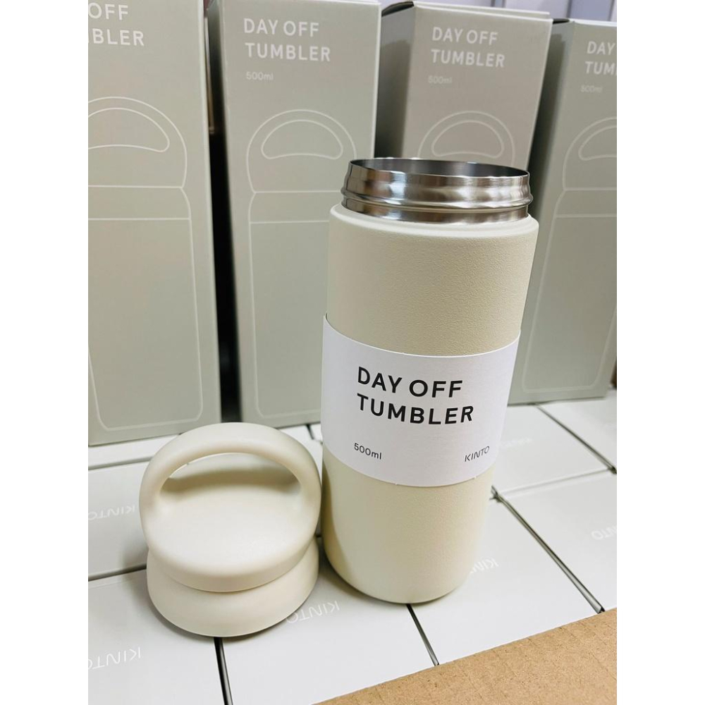 現貨 日本 KINTO DAY OFF TUMBLER 保溫瓶 500ml 手提 保冷 保溫 輕量-細節圖6