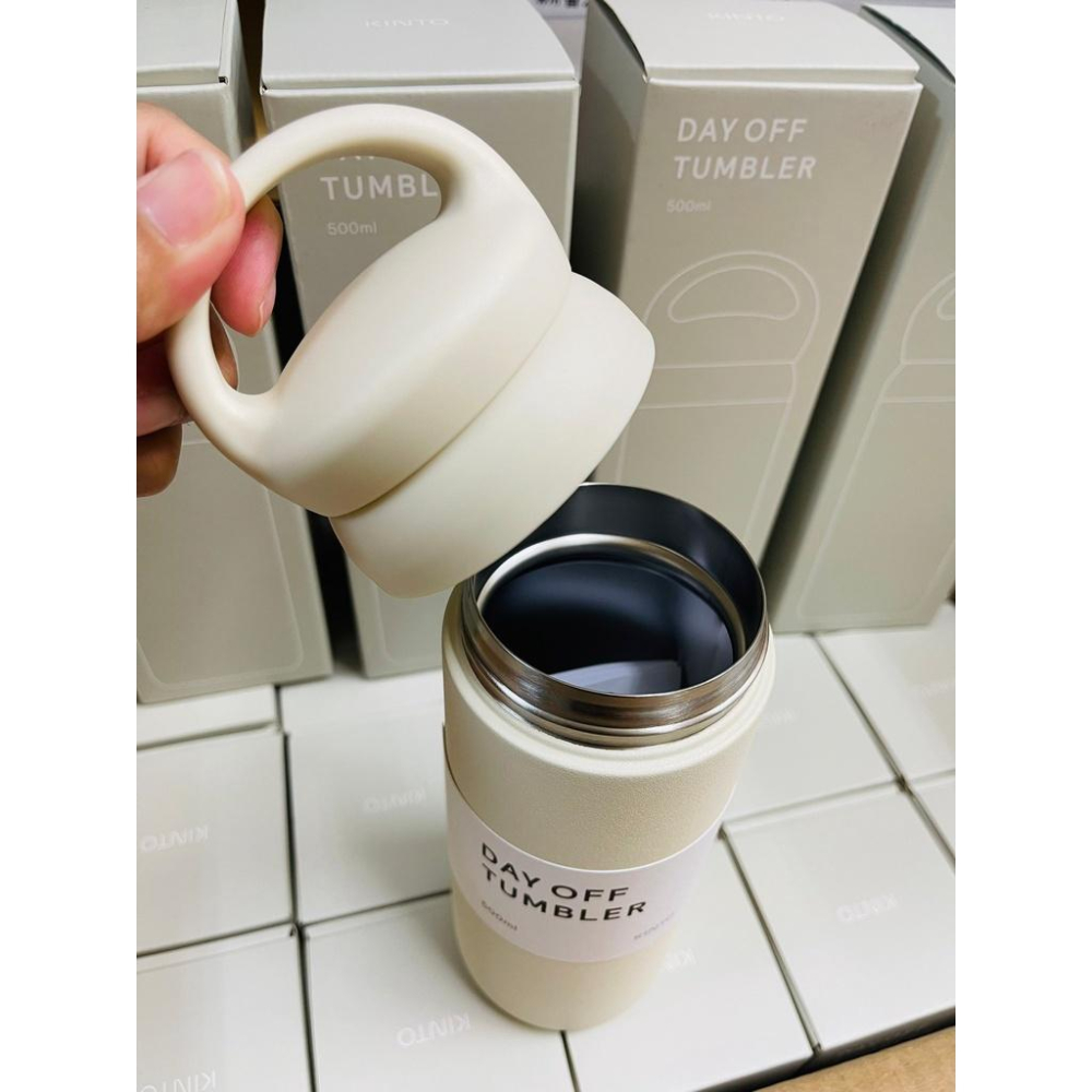 現貨 日本 KINTO DAY OFF TUMBLER 保溫瓶 500ml 手提 保冷 保溫 輕量-細節圖7