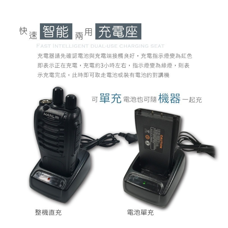 HANLIN HL888S 無線電對講機-細節圖6