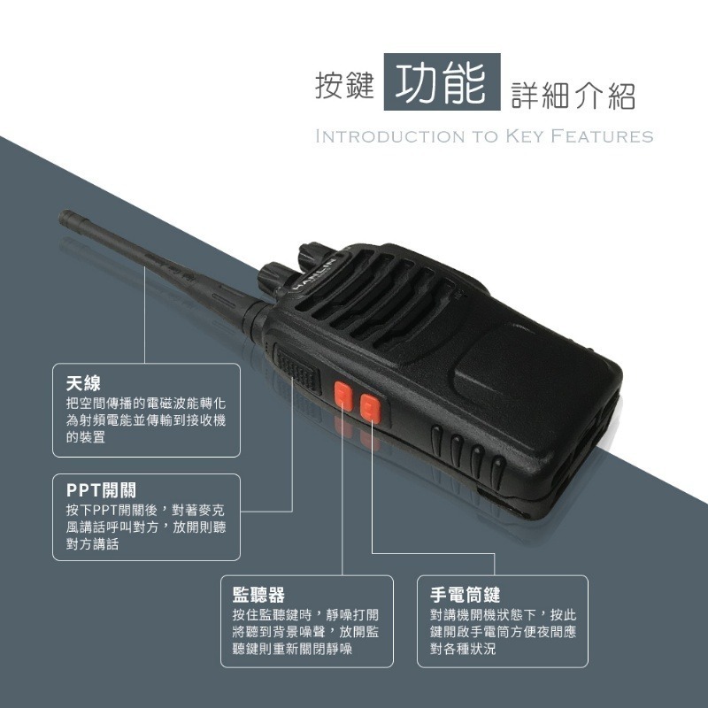 HANLIN HL888S 無線電對講機-細節圖8
