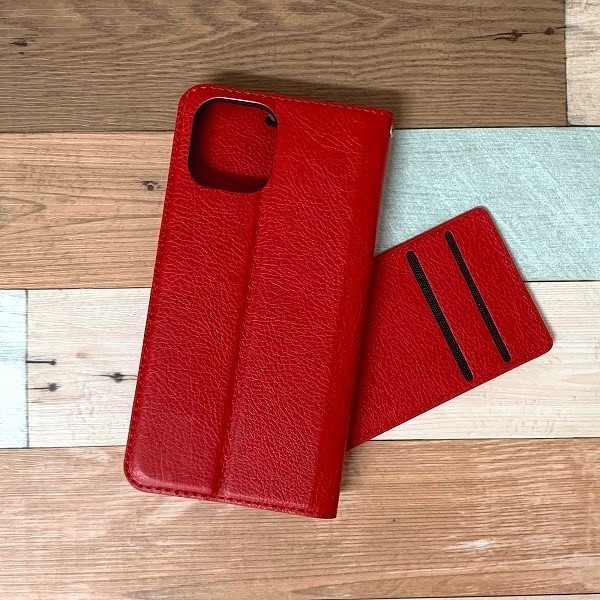 台灣製造 真皮隱式磁扣皮套 iPhone 12 / 12 Pro (6.1吋) 多卡層 磁吸式 真皮皮套 MIT-細節圖4