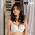 Lady 綻放香頌系列 蕾絲包覆內衣 B-E罩(浪漫灰)-規格圖5