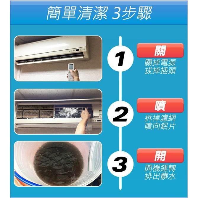 🍀若隱百貨🍀 冷氣機散熱片洗淨劑450ML 冷氣機清潔劑-細節圖6