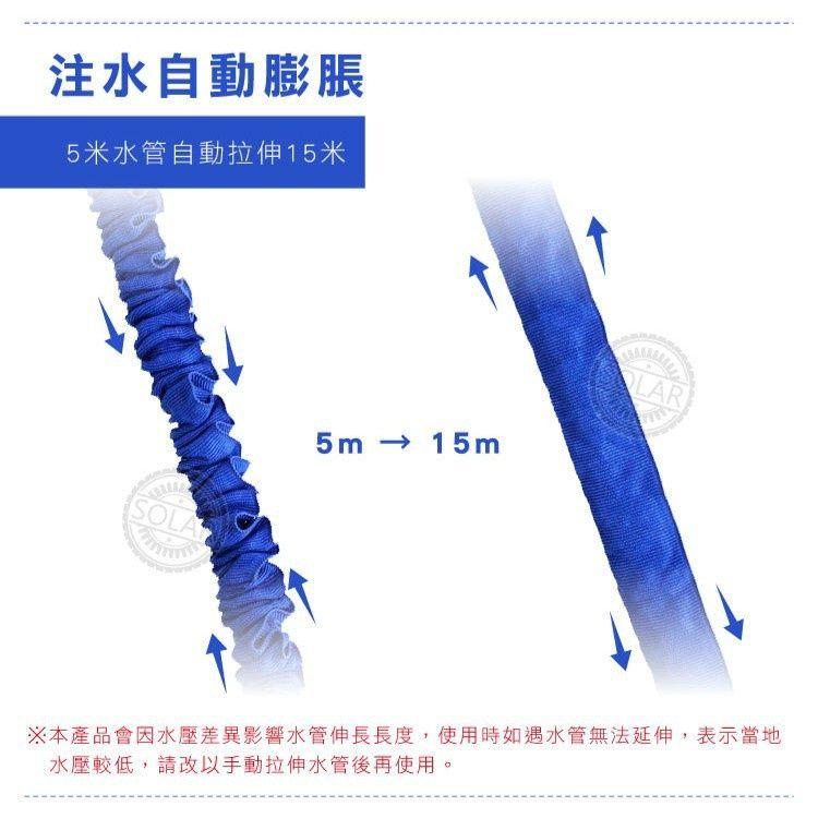 🍀若隱百貨🍀15M/50FT水管 高壓彈力伸縮水管 萬用清潔水管 洗車水管 伸縮水管 彈性水管 萬用水管 清潔水管-細節圖4