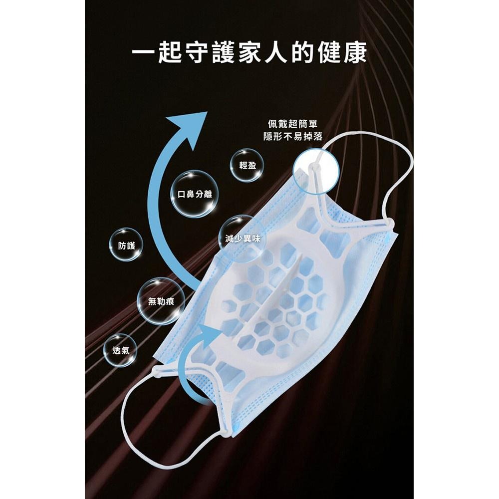 3D立體口罩矽膠支架 T型 立體透氣口罩架 口罩支撐架 口罩架矽膠 口罩架 防悶口罩支架 口罩神器-細節圖8