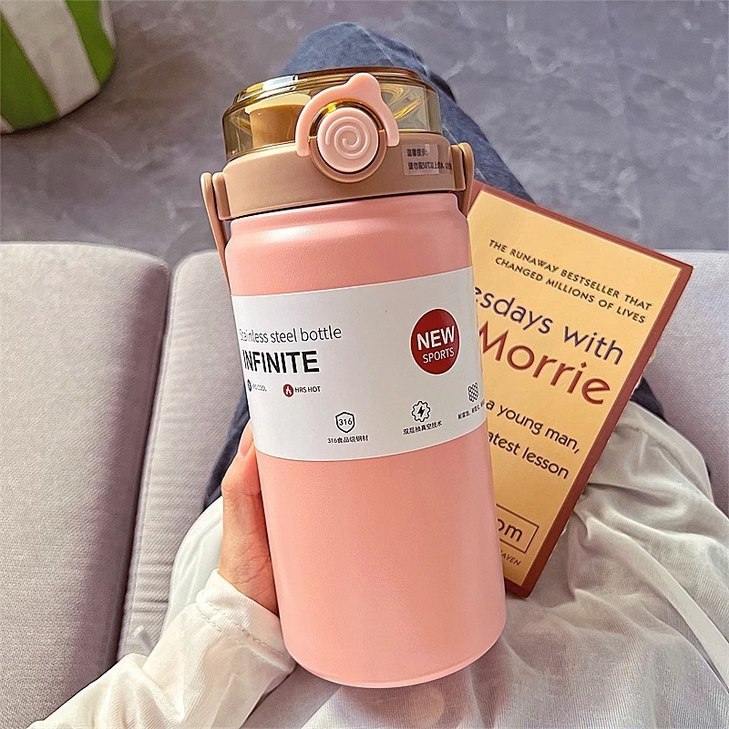 316網美保溫杯 316不銹鋼保溫杯 1000ml/1200ml 大容量保溫瓶 咖啡杯 冰壩杯 吸管杯 水壺-規格圖9