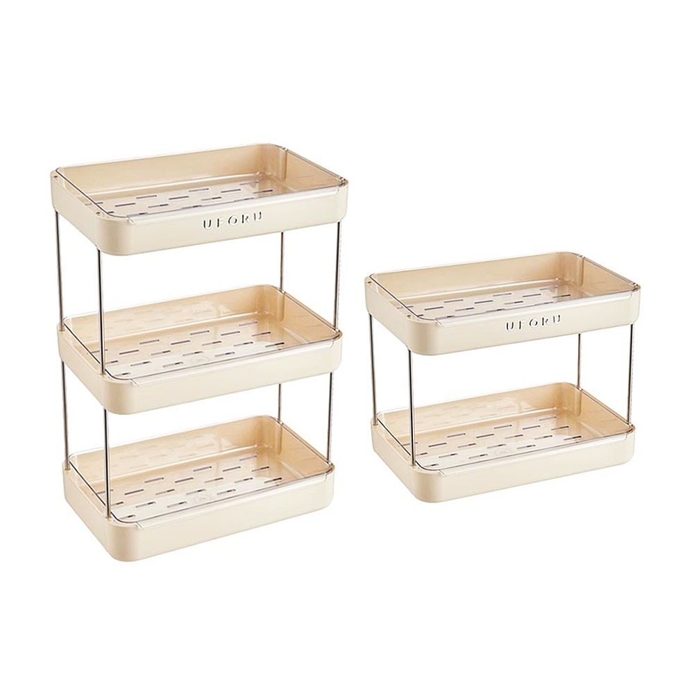 瀝水杯架 桌面托盤 雙層/三層瀝水杯架 雙層碗盤瀝水 杯架瀝水架 廚房收納 化妝品收納 置物架 收納架-細節圖7