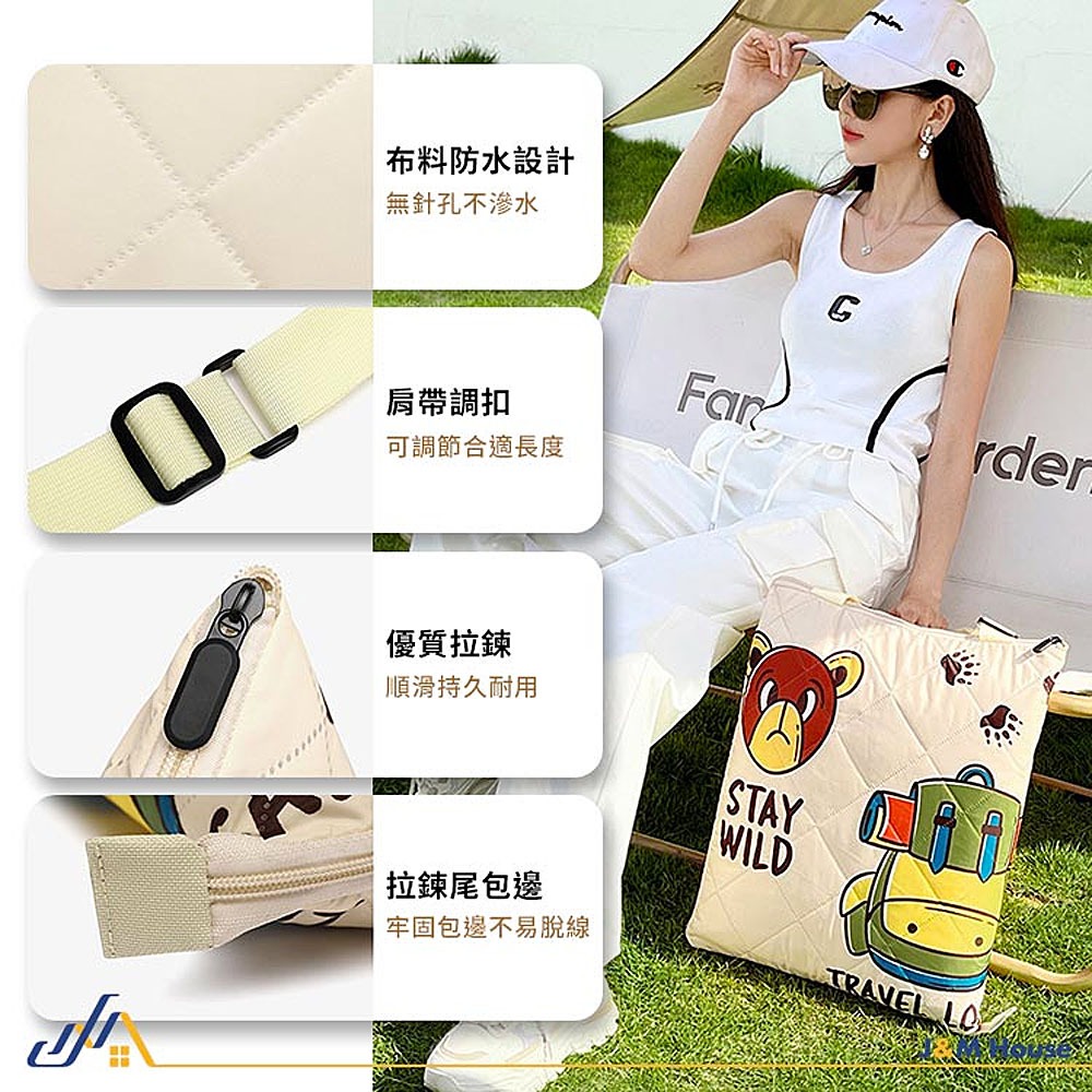 戶外防水可收納野餐墊 加厚防水防潮野餐墊 戶外野餐墊 沙灘墊 地墊 露營野餐墊 防水墊 軟墊-細節圖7