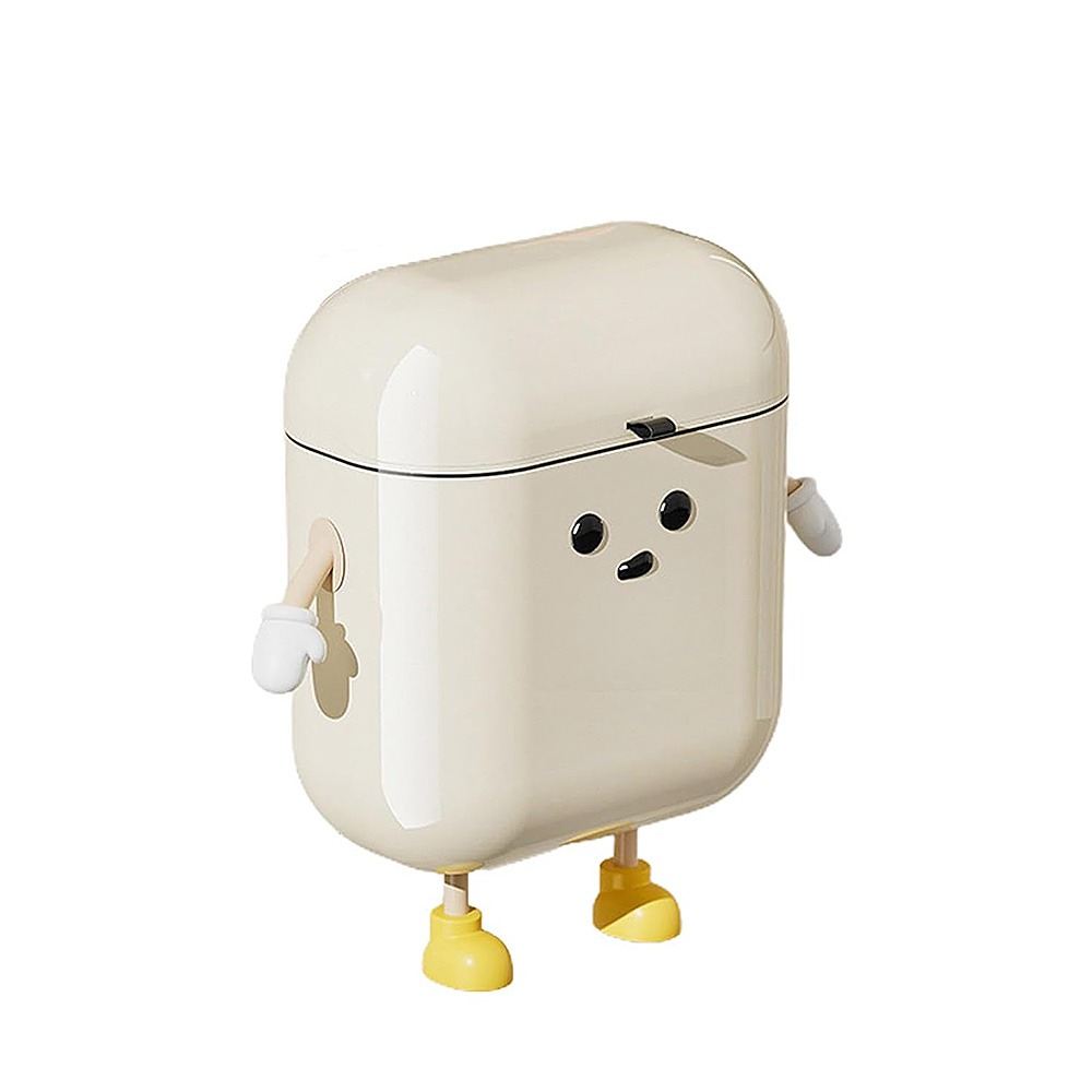 壁掛式兩用垃圾桶 掛式垃圾桶 掀蓋垃圾桶 12L 廚房垃圾桶 垃圾桶 廁所 浴室垃圾桶-細節圖9