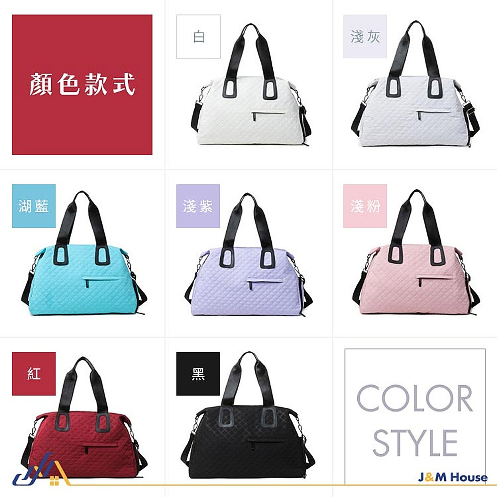 旅行運動包 大容量健身包 斜挎包 側背 手提 肩背包 乾溼分離包 防水旅行袋 運動包-細節圖6