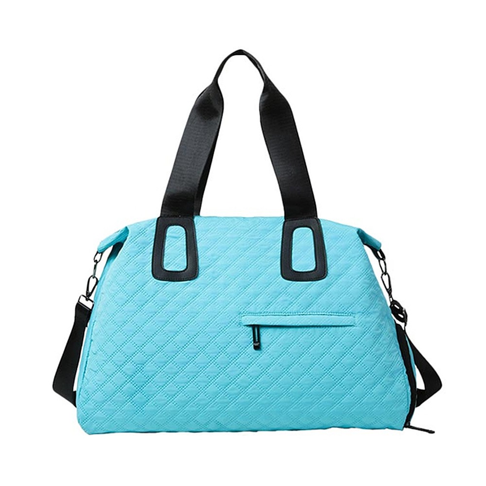 旅行運動包 大容量健身包 斜挎包 側背 手提 肩背包 乾溼分離包 防水旅行袋 運動包-細節圖9