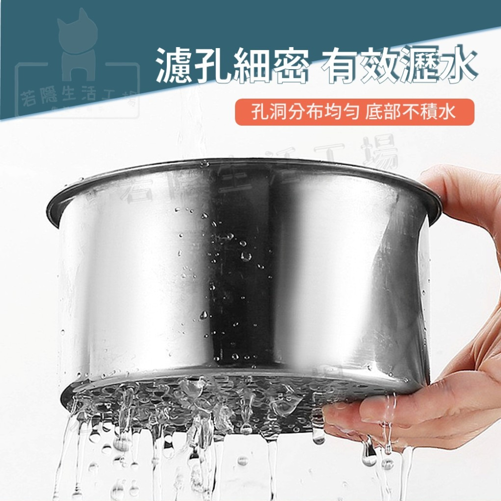 不鏽鋼天鵝瀝水籃 掛式瀝水籃 幹濕分離 水槽架 水槽瀝水架 水槽過濾籃 廚房廚餘過濾 廚餘架-細節圖4