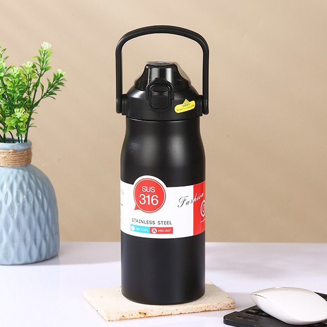 316不鏽鋼保溫瓶 醫療級不銹鋼 保溫杯 1000ml/1300ml/1700ml 大容量水瓶 水壺 環保杯-規格圖8