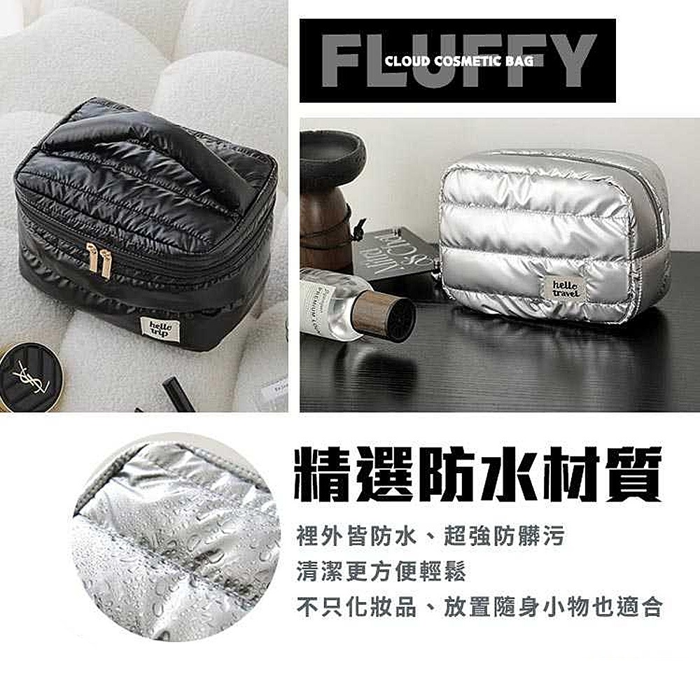 雲朵化妝包 化妝包 防水化妝包 收納包 洗漱包 化妝包 化妝品收納 雲朵包-細節圖4