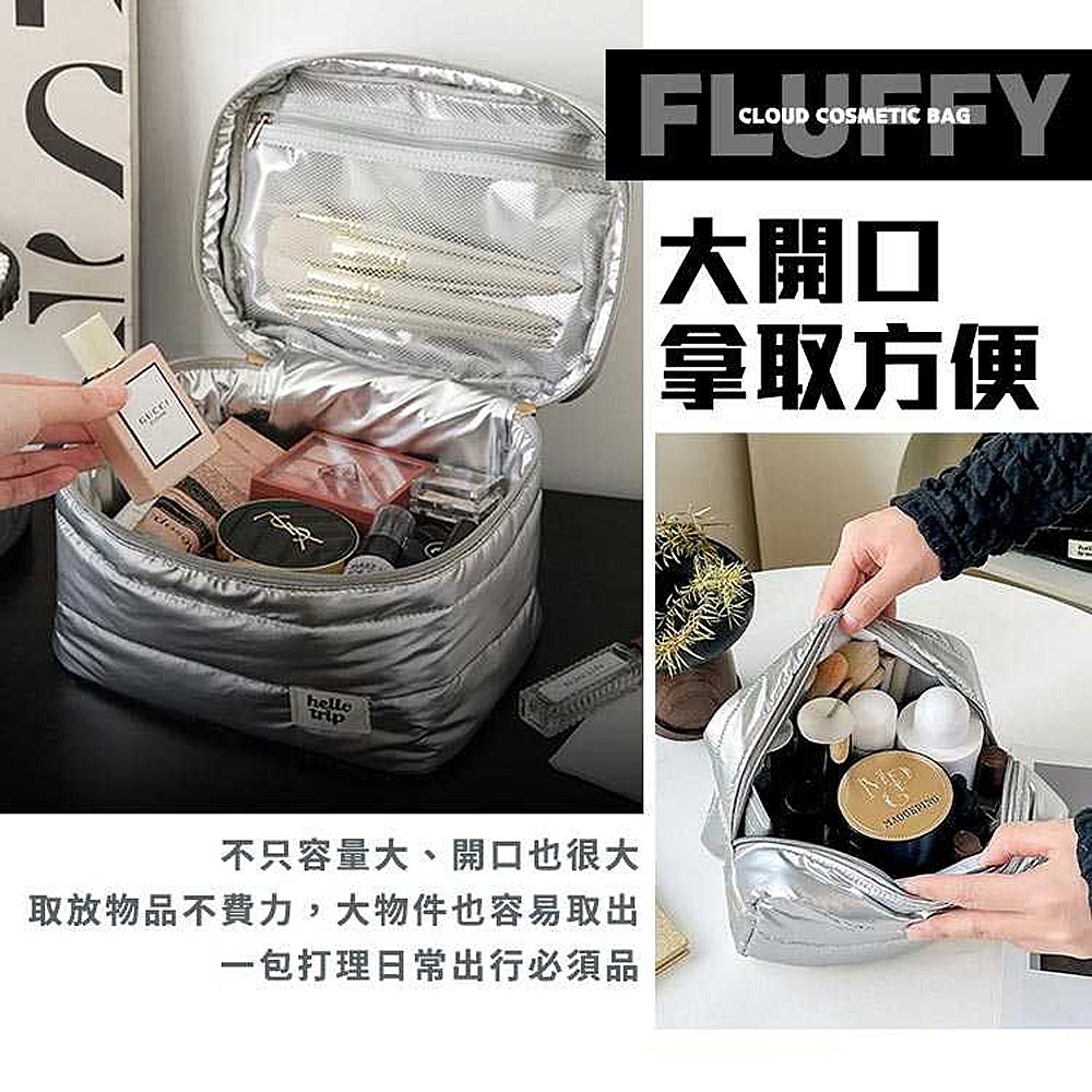 雲朵化妝包 化妝包 防水化妝包 收納包 洗漱包 化妝包 化妝品收納 雲朵包-細節圖6
