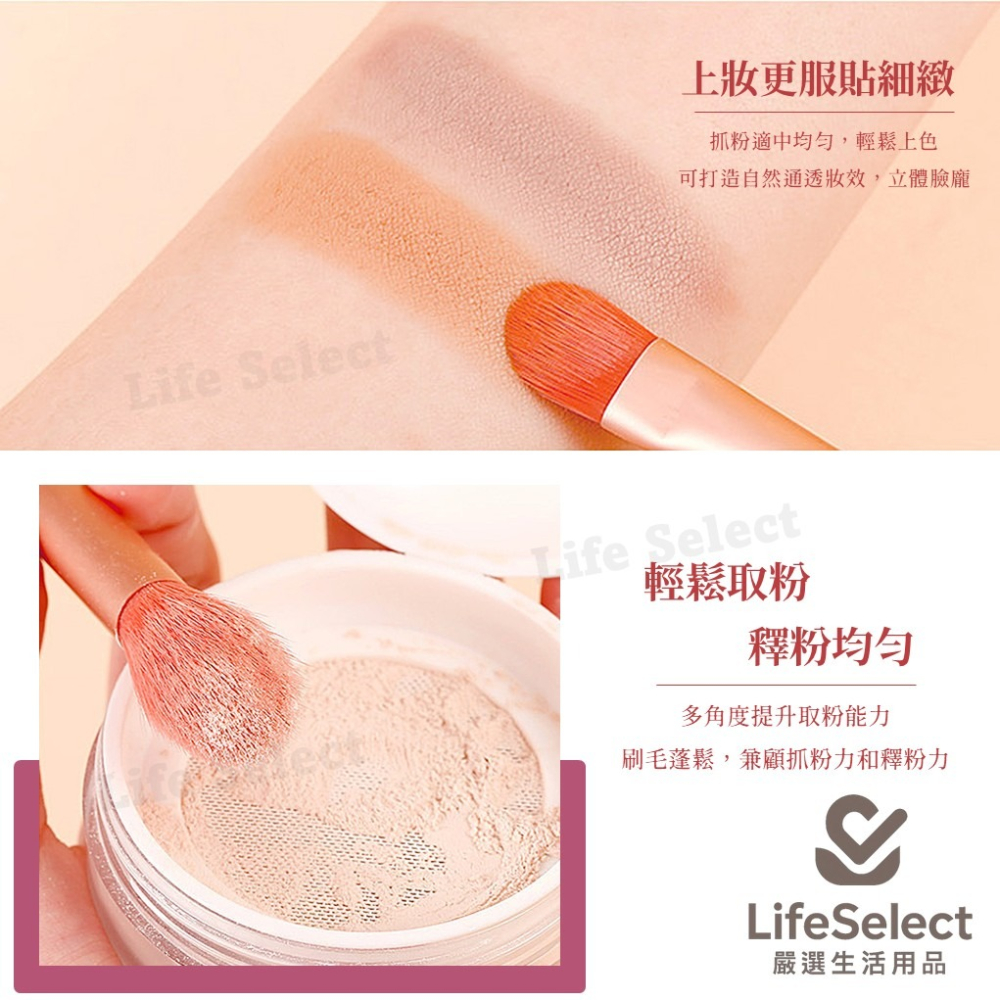 【生活選】迷你刷具套裝 旅行刷具 彩妝刷八件套 皮革刷具組 隨身化妝包 腮紅刷 眼影刷 唇刷 眉刷 修容刷 化妝刷 刷子-細節圖4
