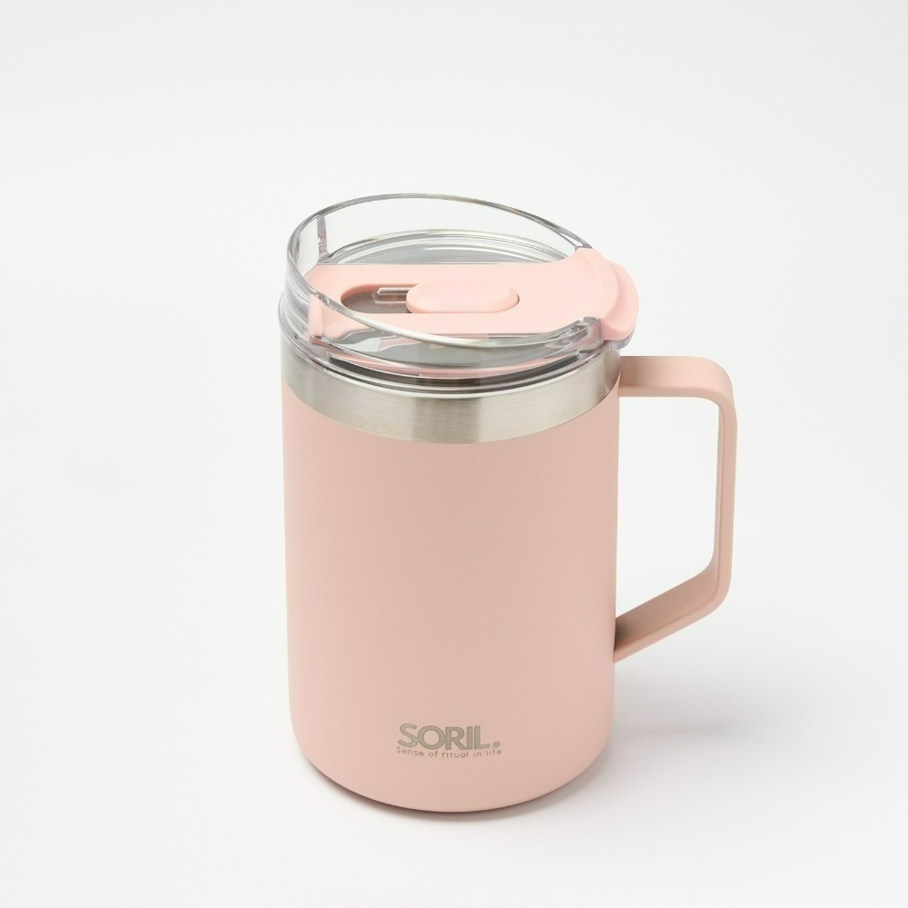 SORIL.買一送一  不鏽鋼真空保溫馬克杯480ml(4色任選)-細節圖7