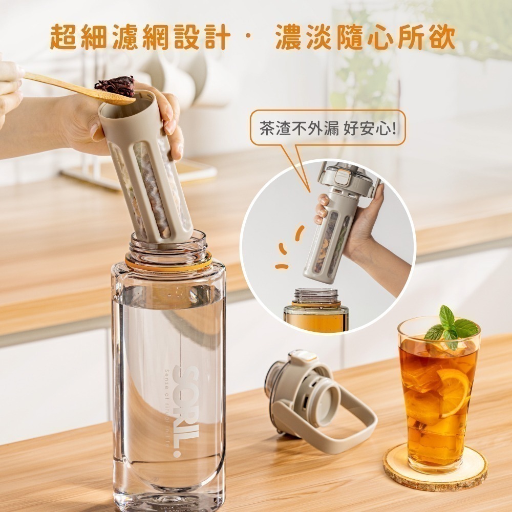 SORIL.Tritan冷萃水壺1500ml-細節圖3