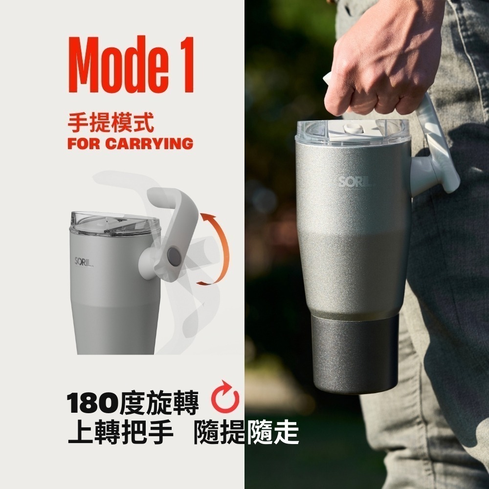 SORIL玩轉手把隨行杯950ml-細節圖2