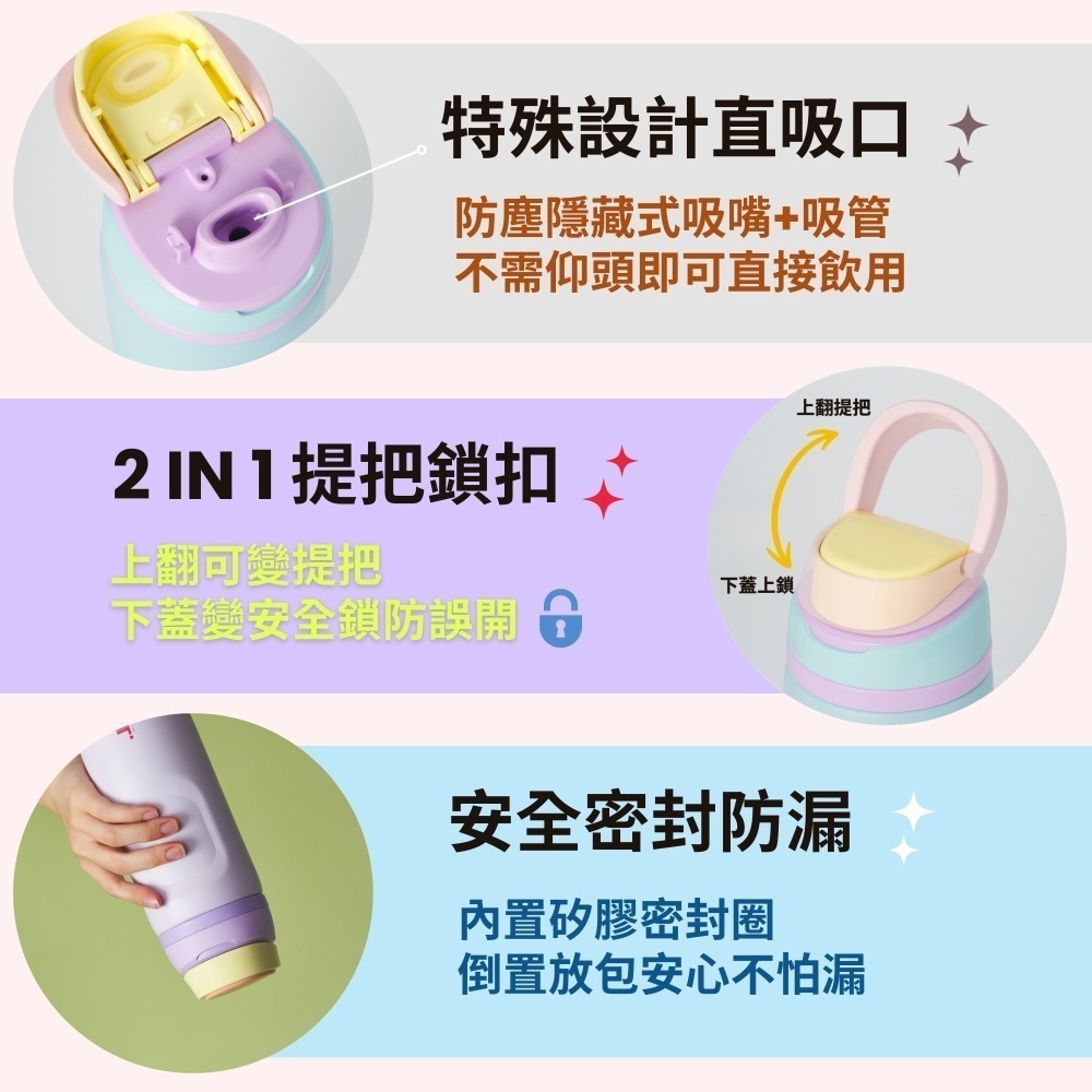 SORIL吸飲立保溫杯750ml-細節圖2