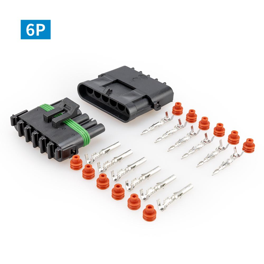 汽車防水接頭 2.5mm 汽車防水連接器 線束插頭 汽車防水插頭 汽車防水線 汽車線束接頭 防水插頭-細節圖4