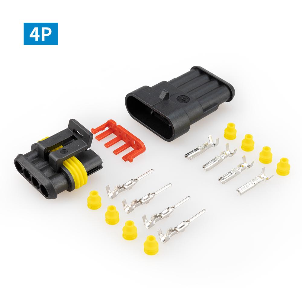 汽車防水接頭 1.5mm 汽車防水連接器 線束插頭 汽車防水插頭 汽車防水線 汽車線束接頭 防水插頭-細節圖4