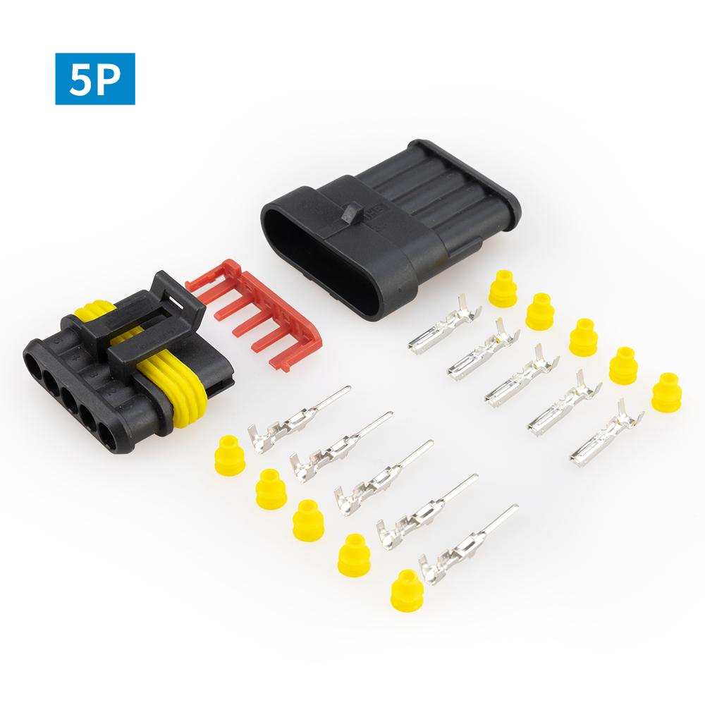 汽車防水接頭 1.5mm 汽車防水連接器 線束插頭 汽車防水插頭 汽車防水線 汽車線束接頭 防水插頭-細節圖5