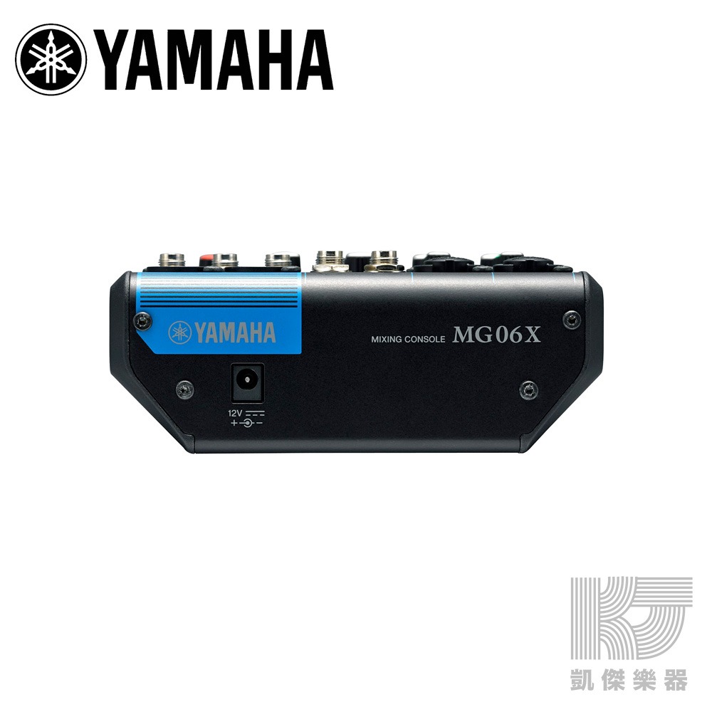 【凱傑樂器】YAMAHA MG06X 6軌 Mixer 混音器 混音座 MG 06 MG06 公司貨-細節圖3