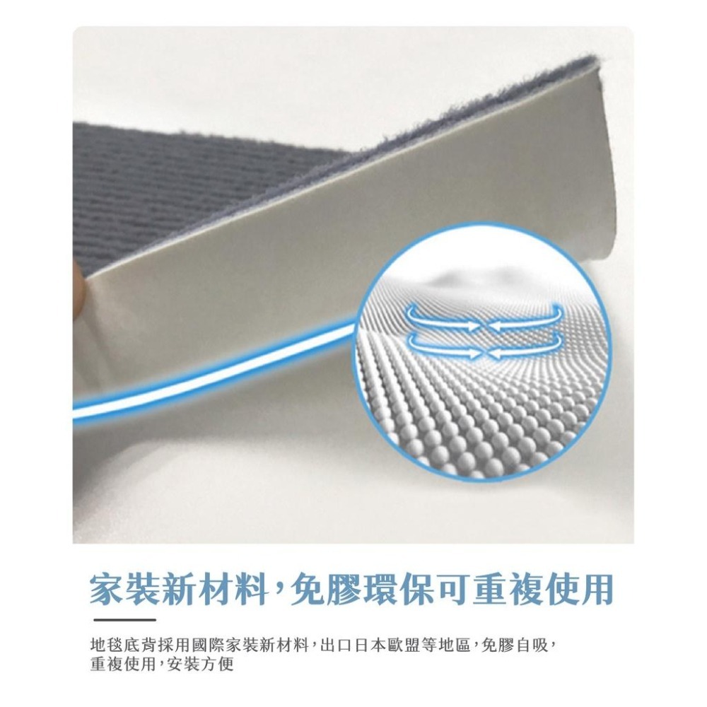 地毯 地墊 拼接防滑地墊 拼接地板 防滑地墊 拼接地墊 防水地墊 可任意裁剪 防震靜音 可重複撕黏 浴室地墊 防滑地毯-細節圖7