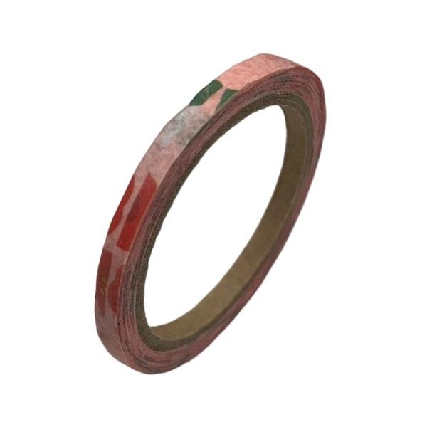 極細和紙膠帶 出血線紙膠帶 裝飾紙膠帶 極細紙膠帶 細紙膠帶 和風紙膠帶 手帳美化 裝飾 包裝 禮物包裝 手帳 和紙膠帶-細節圖2