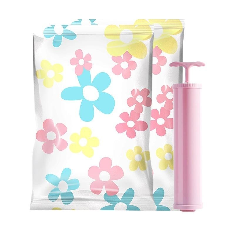 真空收納袋 真空壓縮袋 抽氣式  買8送1 買真空袋送抽氣筒 手動抽氣筒 棉被收納袋 收納袋 居家收納 衣物收納 11絲-細節圖5