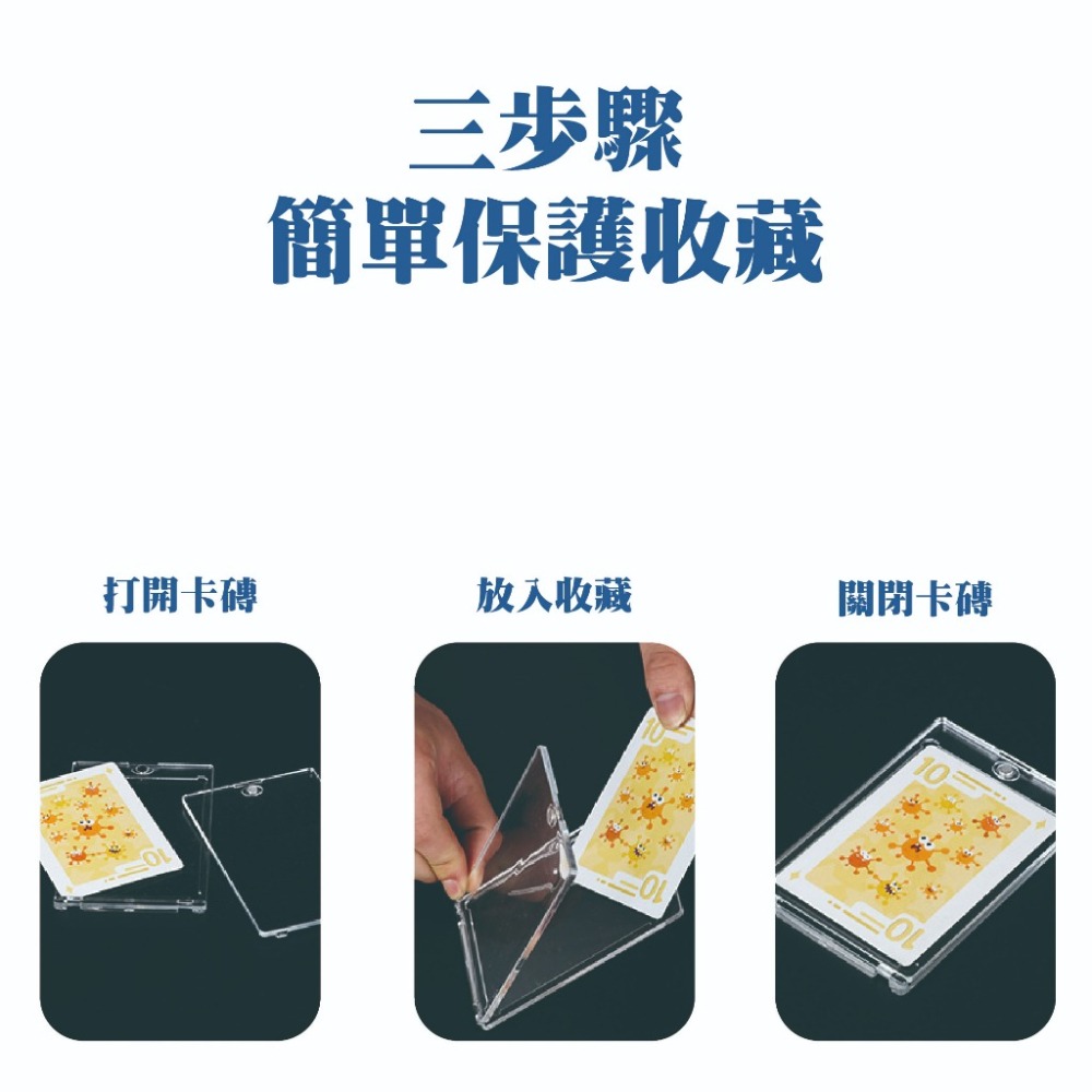 壓克力卡磚 遊戲王 寶可夢 WS 魔法風雲會 鑑定 收藏 展示 卡片保護殼 35PT卡磚 PSA BGS-細節圖6