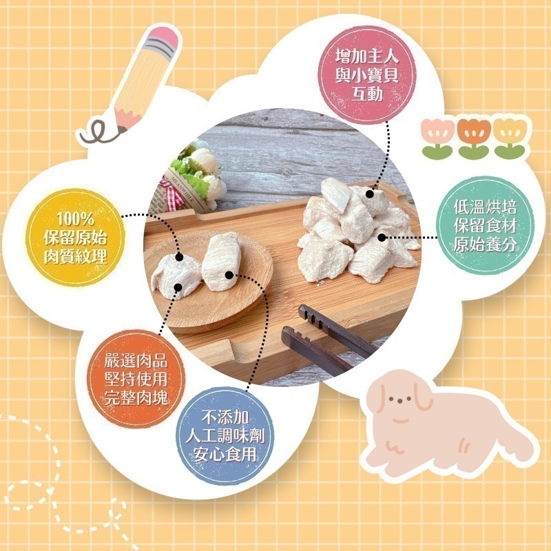 想寵 寵物凍乾100g 鮮肉凍亁 純肉100%  貓咪點心 狗狗點心 雞肉 牛肉 魚肉 大白蝦 肉鬆 貓草凍乾 寵物零食-細節圖5